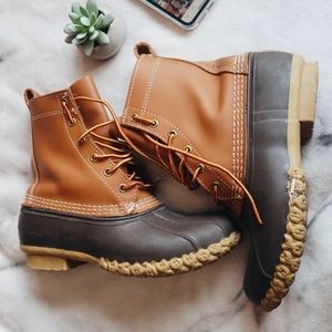 Size 7 LL Bean Boots - Duck Boots